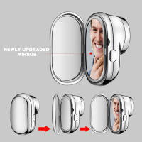 Mini Afeitadora eléctrica portátil, maquinilla de afeitar con pantalla Digital inteligente, USB, con espejo, para amante, marido, novio - details 4