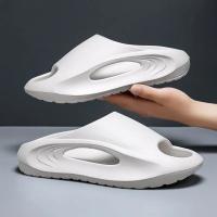 Zapatillas de coco paso en la sensación de mierda deportes al aire libre fondo grueso hombres usan zapatillas geniales zapatillas de playa eva. - details 2