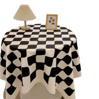 Mantel de Tablero de Ajedrez de Estilo Nórdico Paño de Algodón Impermeable para Fiestas en Casa - details 4