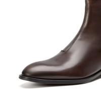 Botas de hombre de cuero de invierno con diseño Chelsea italiano de alta calidad - details 2