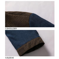 Chaqueta ligera para hombre, parabrisas informal de negocios, chaquetas con cuello elevado con diamantes, ropa de primavera - details 6