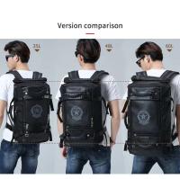 Nueva mochila de senderismo impermeable de PU para viajes al aire libre - details 9
