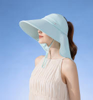 Gorra de Sol con Protección UV 100% para Mujer Sombrero de Verano con Tirantes Grandes - details 15