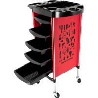 Carrito de Peluquería Multifuncional Con 5 Cajones y Ruedas - Estable y Duradero Para Salones de Belleza - details 10