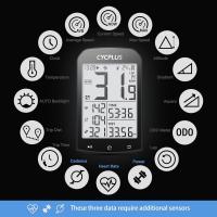 GPS Computadora para Bicicleta Velocímetro y odómetro para Bicicleta Ant + Computadora para Ciclismo inalámbrica Bluetooth con aplicación Pantalla LCD de 2,9 Pulgadas con retroiluminación - details 6