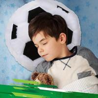 Cojín de Fútbol de Peluche Decoración de Habitación Deportiva Regalo Ideal para Novio - details 5