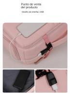 Mochila de equipo multifuncional para niñas, bolsa de ordenador simple de negocios para viajes de negocios - details 12