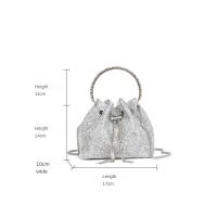 Bolso de Noche de Diamantes Lleno Bolso de Mano de Cristal Brillante para Mujeres - details 19