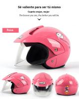 Casco infantil moto aire libre seguro coche electrico Equipo Protector 53-56CM - details 10