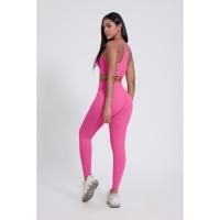 Pantalones de yoga de alto rendimiento, adecuados para mujeres, leggings de yoga transpirables que absorben la humedad, bolsillos laterales, ideales para ropa deportiva - details 6
