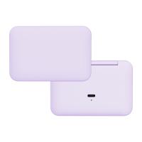 Mini espejo de maquillaje plegable compacto, espejos de tocador estéticos portátiles con aumento, iluminación de 3 colores, espejo cosmético regulable para viaje - details 11