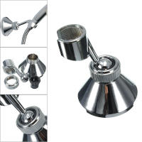 Soporte ajustable cromado para montaje en pared, Base de pulverizador para cabezal de ducha de baño - details 2