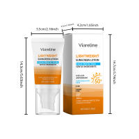 Crema de protección solar que resiste los rayos UV previene quemaduras solares sequedad SPF 50 aislamiento a prueba de sudor al aire libre protector solar hidratante ligero - details 0