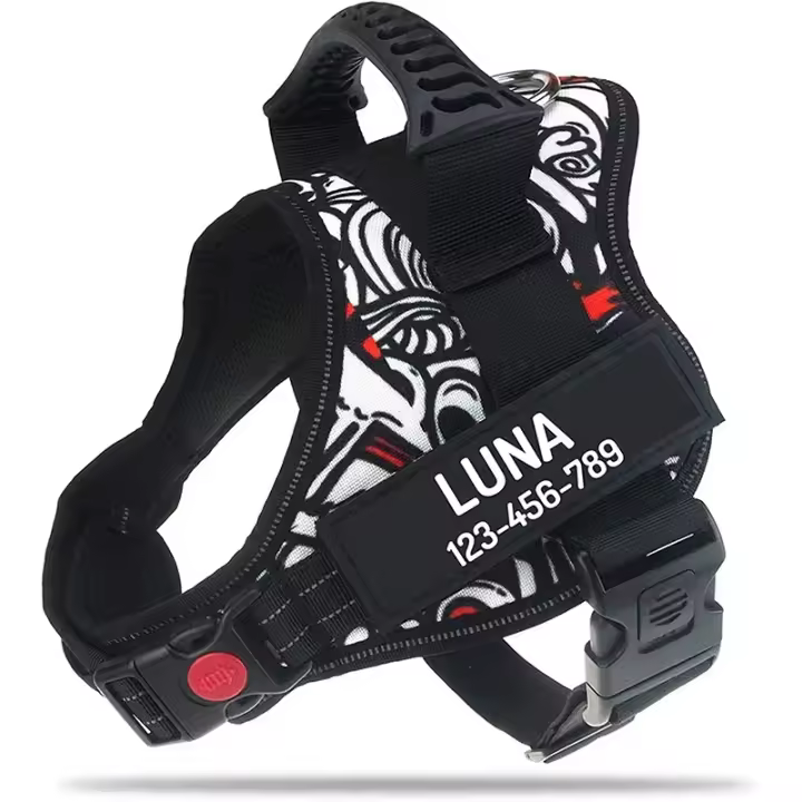 Correa de Nylon de Alta Calidad para Perros Ajustable, Personalizable, Ideal para Perros Pequeños y Grandes, Perfecto para Halloween - 1