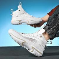 Zapatos de baloncesto de alta calidad, zapatillas de deporte para hombre, zapatos de cesta para niños, zapatos deportivos antideslizantes de alta calidad para exteriores, calzado deportivo para gimnasio para hombre - details 5