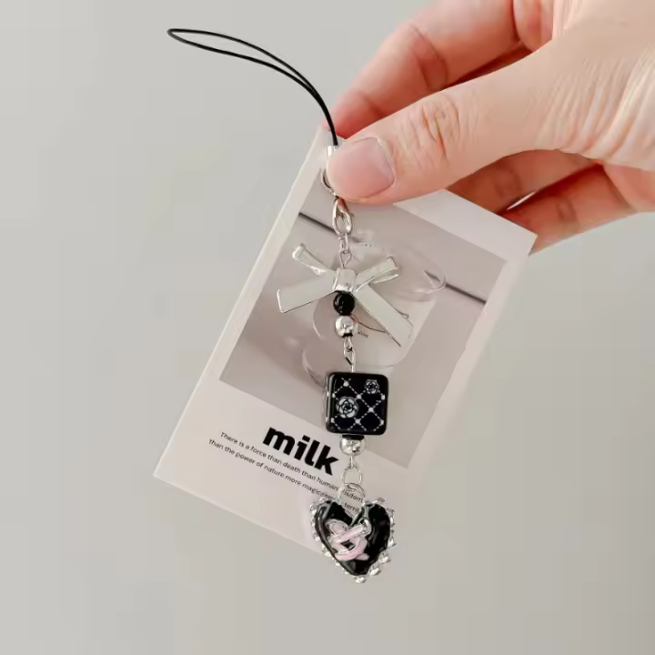Accesorios de Cadena para Teléfono Móvil en Forma de Arco Colgante de Auriculares Llavero - 1