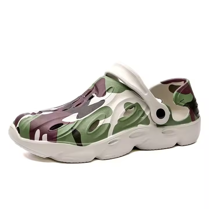 Zuecos para Hombre 2025, Sandalias de Playa, Verano, Tamaño Grande - 1