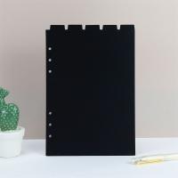Divisores de página para planificador, papel interior negro, divisor de papel para cuaderno, divisor de hojas sueltas, carpeta, separador de índice, divisor de índice - details 5