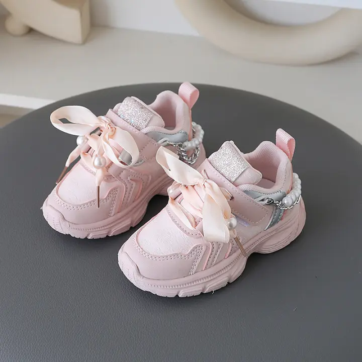 Nuevos zapatos casuales para niños de suela blanda, antideslizantes transpirables de moda para niños medianos y pequeños - 1