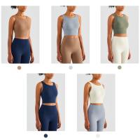 Sujetador deportivo Sexy de nailon para mujer, Top ajustado elástico para gimnasio, sujetadores deportivos para Yoga, Top corto, ropa de Yoga, ropa interior deportiva elástica para mujer - details 3