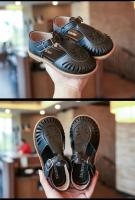 Sandalias de niña Primavera-Verano 2024 Estilo británico Zapatos de playa de cuero - details 24