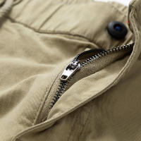 Pantalones Cargo de Moda para Hombres CHAIFENKO Color Sólido, Múltiples Bolsillos, Fuerza Elástica, Movimiento - details 11