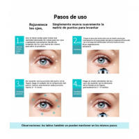 Herramienta de Belleza para los Ojos Introductor de Vibración Masaje Calor Luz Color - details 2