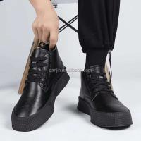Diseño italiano de moda, calzado deportivo de cuero chino a bajo precio, fabricante de productos para hombres 2024 - details 8