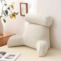 Almohada de Espalda Grande para Adultos Almohada de Lectura Desmontable con Bolsillos Laterales y Cuello 75*40*40cm Ropa de Cama y Baño - details 10