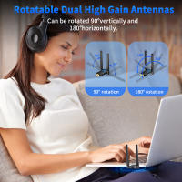 Wsdcam Adaptador USB Bluetooth de alta ganancia Receptor inalámbrico con antena de alta ganancia - details 6