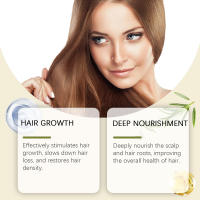 Líquido para el crecimiento del aceite, esencia antipérdida, reparación de humedad gruesa, cabello para aliviar el cabello seco, peludo y sedoso - details 7