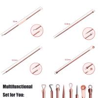 Set de Herramientas para Querlar Piel Scttomon Juego de Agujas para Extraer Pimples y Comedones - details 2
