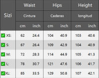 Pantalones de Moda para Mujer de Cintura Alta y Sólida Pantalones Anchos para Primavera Otoño - details 0