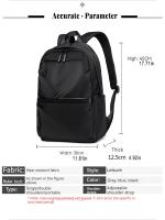 Mochila de negocios para hombre, bolsa para portátil, bolsa de viaje para estudiantes - details 1