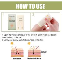 Protector Solar en barra SPF50 + protección UV para prevenir quemaduras solares, Protector de control de aceite, maquillaje cosmético coreano mate refrescante Solar - details 9