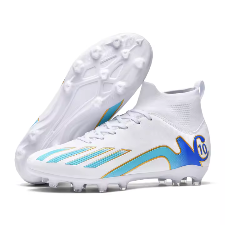 Zapatillas de fútbol, ​​tacos largos AG + tacos rotos TF, unisex, aptas para parques infantiles y terrenos arenosos y pedregosos - 1