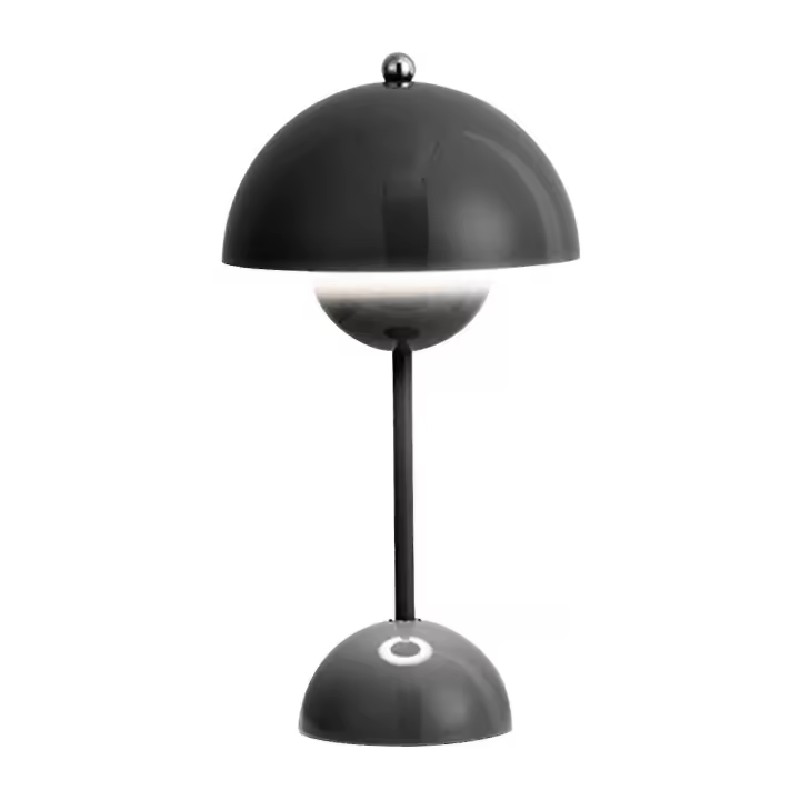 Lámpara de Mesa Nórdica Danesa Flor Bud Lámpara de Escritorio Recargable para Bodas y Dormitorios - 1