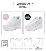 Zapatillas De Deporte Transpirables Con Superficie De Malla Para Mujer, Zapatos De Suela Gruesa Para Papá, Talla Pequeña 33, 40, Primavera Y Otoño - details 12