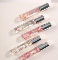 Handaiyan-aceite labial transparente con flores secas, aceite labial hidratante de larga duración, brillo labial hidratante, brillo labial con cuentas - details 12