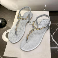Sandalias de mujer de gran tamaño con diamantes de imitación nuevas de verano - details 37