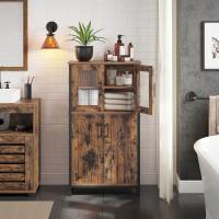 Estante Ajustable para Baño Estilo Industrial Rústico y Negro Ideal para Salón y Cocina - details 3