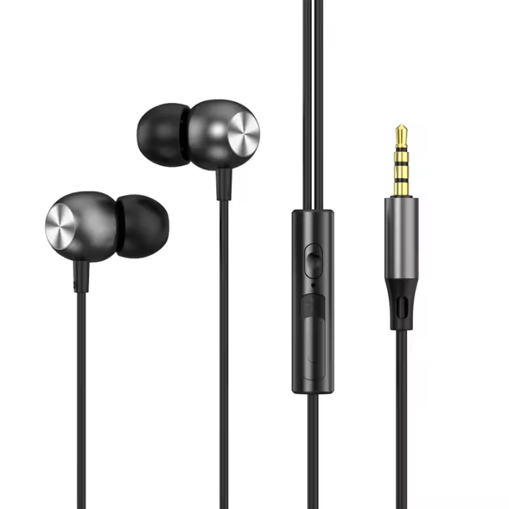 Digital Chip Wired Earphones 3.5 mm AUX/Type C HiFi Surround In-Ear Headsets For iPhone 15 Huawei Samsung Galaxy S24 S23 S21 S22 - 1
