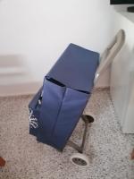 MULTI Carro Carrito de Compra Plegable Ligero Bolsa Termo 90x30x39cm con 4 Ruedas Resistentes - details 0