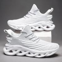 Zapatillas de correr para hombre, zapatillas deportivas transpirables, zapatillas antideslizantes para exteriores, zapatillas para correr cómodas e informales para parejas - details 11