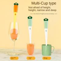 Limpiador de botellas de agua con rotación de 360 ​​grados, juego de cepillos para botellas 3 en 1, cepillo de limpieza para botellas, juego de cepillos para biberones, herramienta de limpieza de tazas - details 8