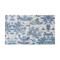 Toile De Jouy Toalla Algodón Francés Azul Marino Baño Ducha Deportes Yoga Toallas - details 104