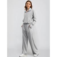 YC1508 Conjunto Casual de Mujer de Dos Piezas: Sudaderas de Gran Tamaño y Pantalones de Pierna Ancha para Mujer - details 36