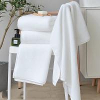 Toalla de baño de microfibra de gran tamaño, suave, alta absorción, secado rápido, deportes, viajes, sin decoloración, toalla de salón de belleza, negro - details 5