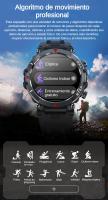 Reloj Inteligente Hombre, Smartwatch SANLEPUS, Bluetooth Llamadas, Notificaciones, 100+ Modos Deportivos, Resistente al Agua, Monitor de Ritmo Cardíaco, Oxígeno y Presión, Larga Duración de Batería, Pronóstico del Tiempo, Alarma, Compatible Android/iPhone - details 6