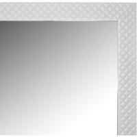 Espejo de Pie, de Cuerpo Entero, Marco de Plástico, Forma Rectangular de 37x157 cm, para Dormitorio, salón, Cuarto de baño, Pasillo Blanco o Negro (Blanco) - details 19